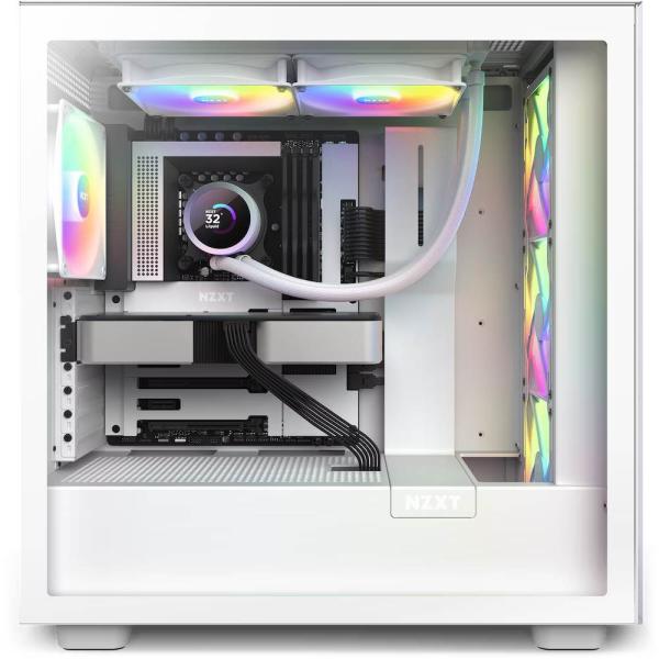 NZXT vodní chladič Kraken 280 RGB /  2x140mm fan /  LCD disp. /  6 let /  LGA1851 /  AM54