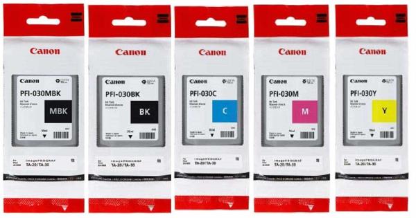 Canon CARTRIDGE PFI-030 M purpurová pro imagePROGRAF TM-240 a TM-3401