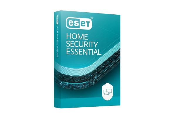 ESET HOME SECURITY Essential pre  2 zariadenia, predĺženie i nová licencia na 1 rok