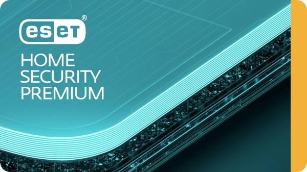 ESET HOME SECURITY Premium pre  9 zariadenia,  predĺženie i nová licencia na 2 roky