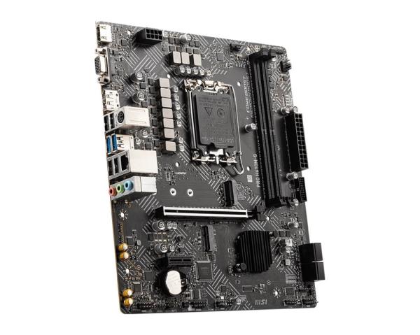 MSI MB Sc LGA1700 PRO H610M-G,  Intel H610,  2xDDR5,  1xDP,  1xHDMI,  1xVGA,  mATX1
