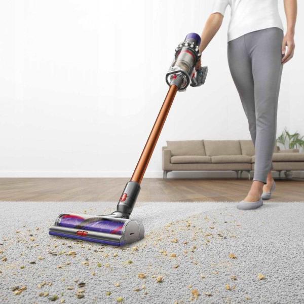 Dyson V10 Absolute 2023 akumulátorový vysavač,  tyčový,  cyklónový,  HEPA filtr,  3 úrovně sání,  LED indikátory3