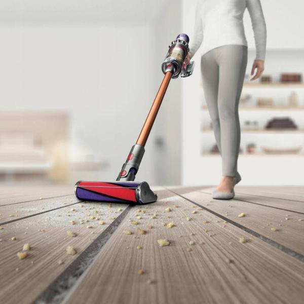 Dyson V10 Absolute 2023 akumulátorový vysavač, tyčový, cyklónový, HEPA filtr, 3 úrovně sání, LED indikátory6