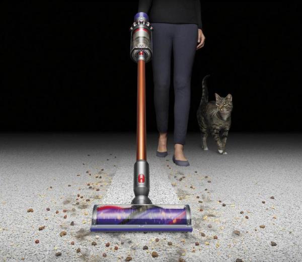Dyson V10 Absolute 2023 akumulátorový vysavač,  tyčový,  cyklónový,  HEPA filtr,  3 úrovně sání,  LED indikátory6