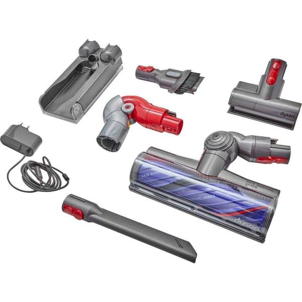 Dyson V10 Absolute 2023 akumulátorový vysavač, tyčový, cyklónový, HEPA filtr, 3 úrovně sání, LED indikátory8