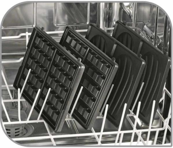 TEFAL SW854D16 Snack Collection 4v1 toustovač,  700 W,  vyměnitelné plotny,  indikátor připravenosti4