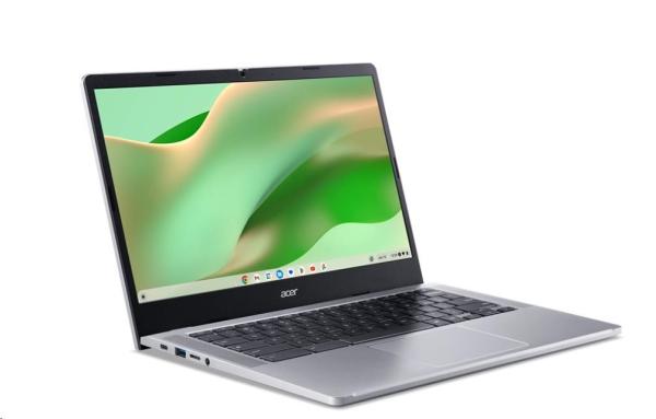 ACER Chromebook 314 (CB314-4H-C3M0), Intel N100, 14" FHD, 4GB, 128 eMMC, Intel UHD, ChromeOS, PureSilver5