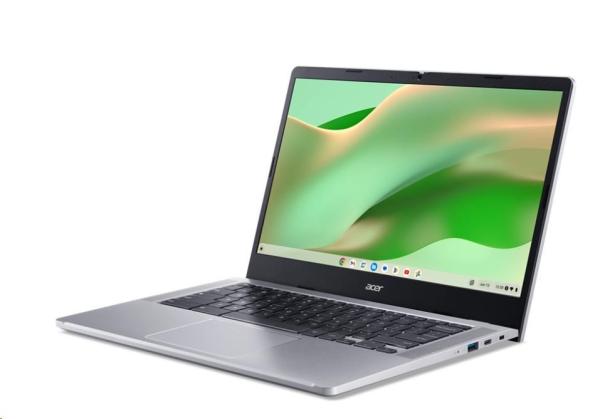 ACER Chromebook 314 (CB314-4H-C3M0), Intel N100, 14" FHD, 4GB, 128 eMMC, Intel UHD, ChromeOS, PureSilver6