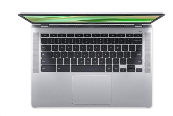 ACER NTB Chromebook 314 (CB314-4HT-C1MD), Intel N100, 14" FHD Touch, 8GB, 128 eMMC, Intel UHD, ChromeOS, PureSilver3