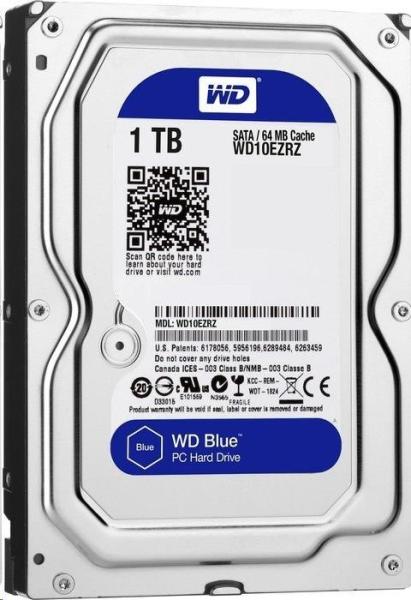 WD BLUE WD10EARZ 1TB SATA/ 600 64MB cache 5400 ot.,  CMR