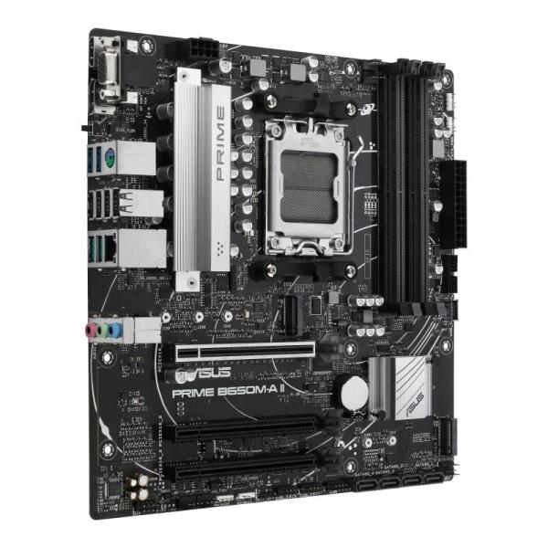 ASUS MB Sc AM5 PRIME B650M-A II-CSM,  AMD B650,  4xDDR5,  1xDP,  1xHDMI,  1xVGA,  mATX1