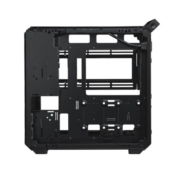 Cooler Master case Qube 500 Flatpack,  E-ATX,  Průhledná bočnice,  1x 120mm Fan,  Černá5