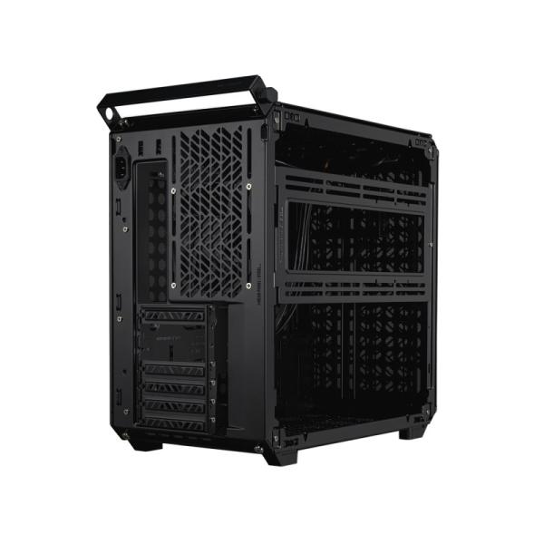 Cooler Master case Qube 500 Flatpack,  E-ATX,  Průhledná bočnice,  1x 120mm Fan,  Černá7