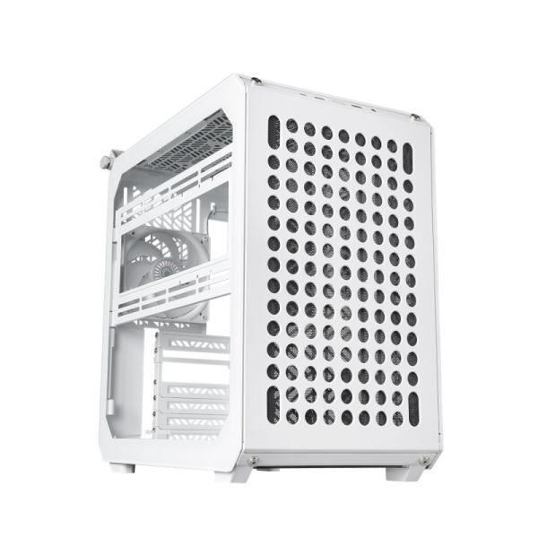 Cooler Master case Qube 500 Flatpack,  E-ATX,  Průhledná bočnice,  1x 120mm Fan,  Bílá
