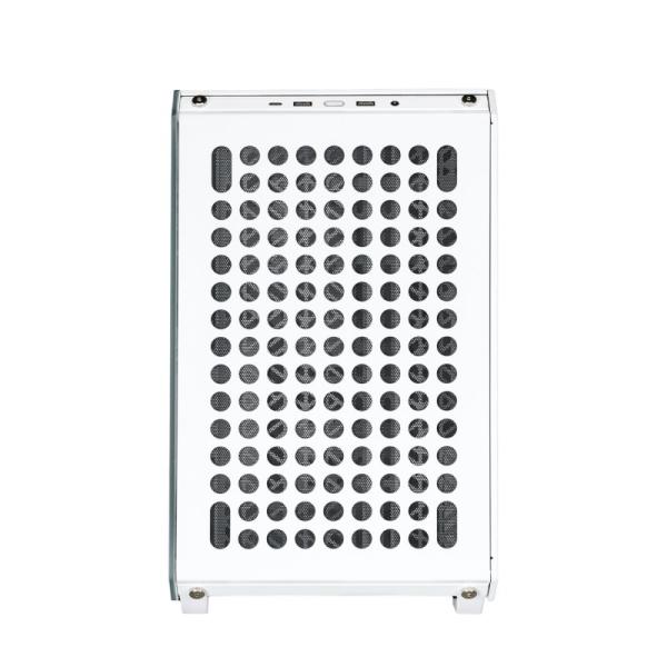 Cooler Master case Qube 500 Flatpack,  E-ATX,  Průhledná bočnice,  1x 120mm Fan,  Bílá5