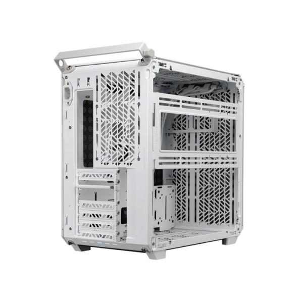 Cooler Master case Qube 500 Flatpack,  E-ATX,  Průhledná bočnice,  1x 120mm Fan,  Bílá6