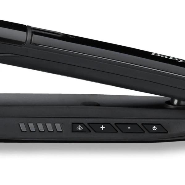 BaByliss ST496E žehlička na vlasy,  5 teplot,  LED indikátor,  napařování,  černá /  stříbrná3