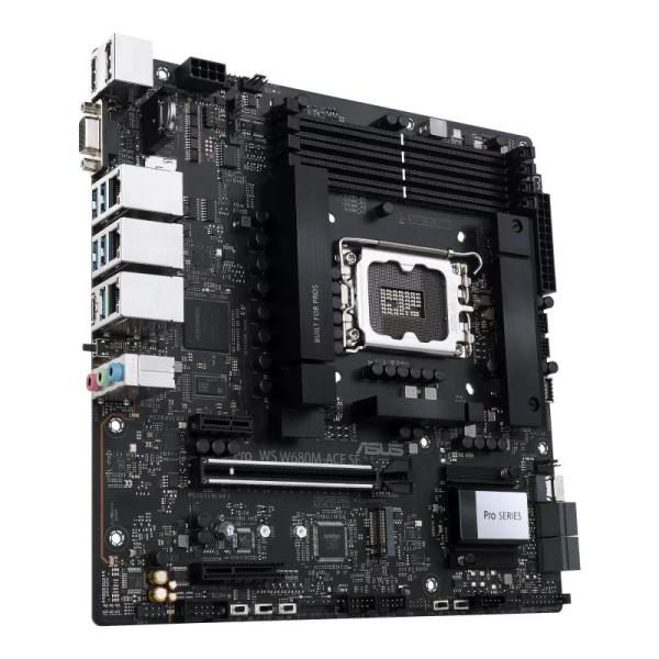 ASUS MB Sc LGA1700 PRO WS W680M-ACE SE,  Intel W680,  4xDDR5,  1xDP,  1xHDMI,  1xVGA,  1xmATX2