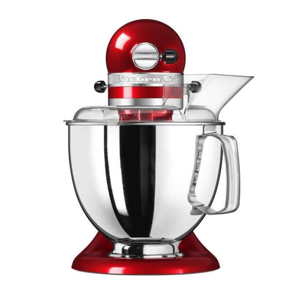 KitchenAid Artisan 5KSM175PSECA kuchyňský robot,  10 rychlostí,  planetární systém,  celokovová konstrukce,  červená1
