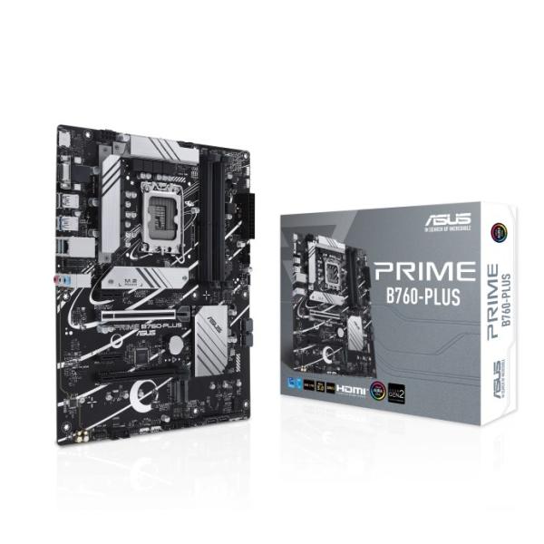 ASUS MB Sc LGA1700 PRIME B760-PLUS,  Intel B760,  4xDDR5,  1xDP,  1xHDMI,  1xVGA,  ATX