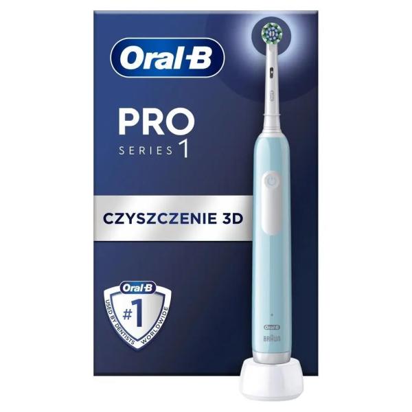 Oral-B Pro Series 1 elektrický zubní kartáček,  3 režimy,  oscilační,  časovač,  Smart funkce,  karibská modrá2