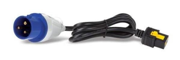 APC Rack PDU 2G,  meranie podľa výstupu,  ZeroU,  16A,  230V,  (21)C13 a (3)C19,  IEC-309 16A 2P+N 3m2