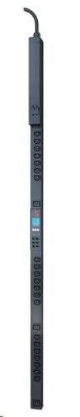 APC Rack PDU 2G,  meranie podľa výstupu,  ZeroU,  32A,  230V,  (21)C13 a (3)C19,  IEC-309 32A 2P+E 3m