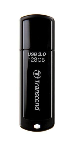 TRANSCEND Flash disk 128GB JetFlash®700, USB 3.0 (R:90/W:40 MB/s) čierna