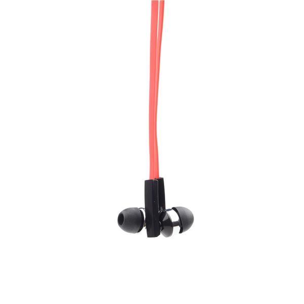 GEMBIRD sluchátka s mikrofonem MHS-EP-OPO pro MP3,  plochý kabel,  černá0