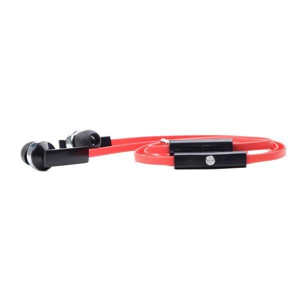 GEMBIRD sluchátka s mikrofonem MHS-EP-OPO pro MP3,  plochý kabel,  černá1