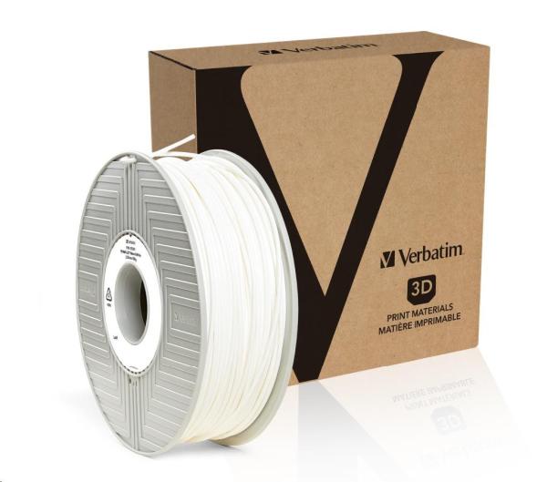 VERBATIM Filament pre 3D tlačiarne PRIMALLOY 2.85mm,  72m,  500g biela