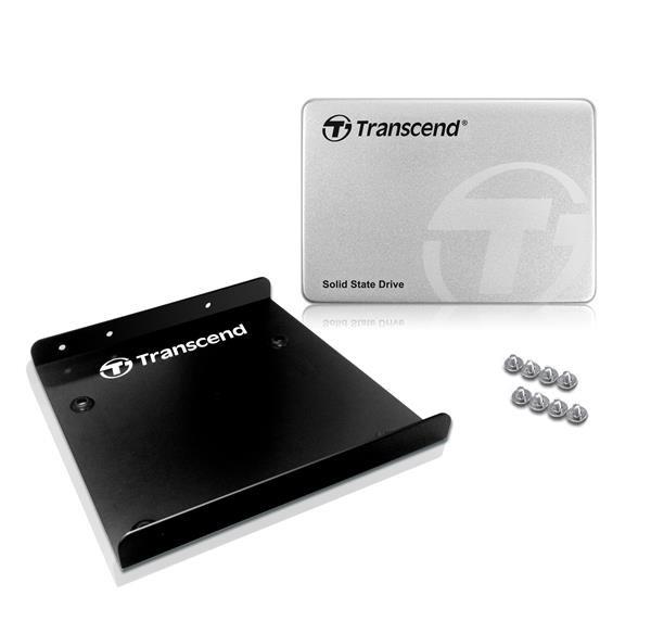 TRANSCEND SSD 370S 256GB,  SATA III 6Gb/ s,  MLC (Premium),  hliníkové puzdro6