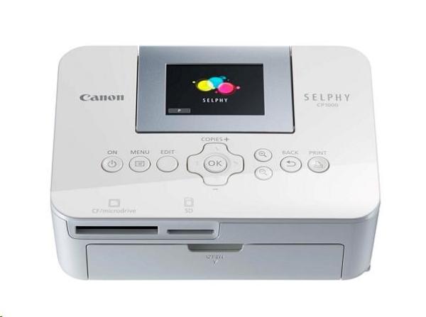Termosublimačná tlačiareň Canon SELPHY CP-1000 - biela4