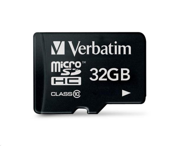 Karta VERBATIM MicroSDHC 32GB Premium,  U1