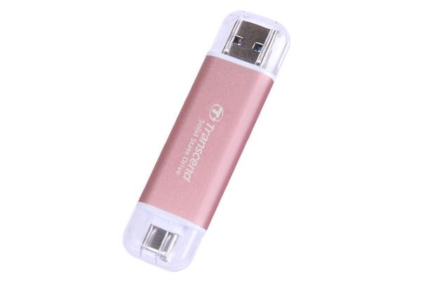 Transcend SSD 512GB ESD310P USB 3.2 Gen 2x1 - Pink1
