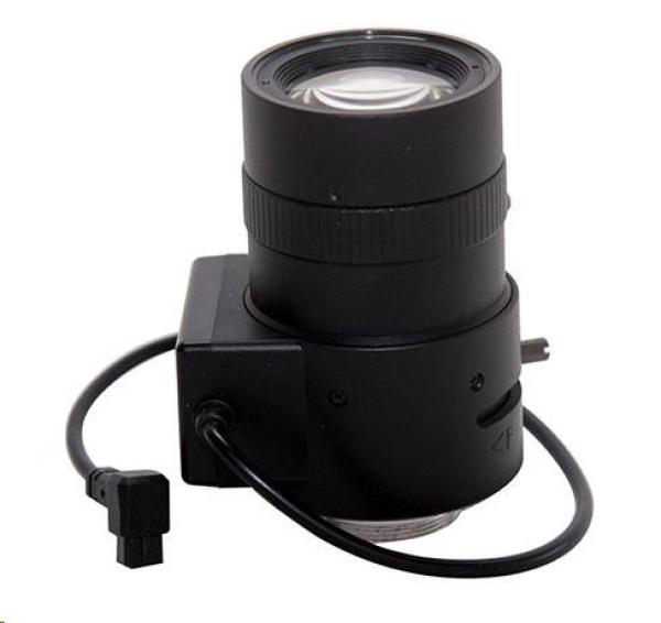 Uniview objektiv pro "box" kamery 3Mpix, 1/1.8" DC-Drive, varifokální 12-50mm (32.5-8.4°), F1.5, CS-Mount
