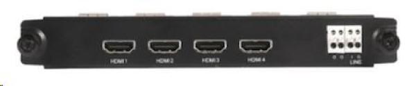 Uniview 4x HDMI dekódovací karta pro NVR516,  H.265&4K