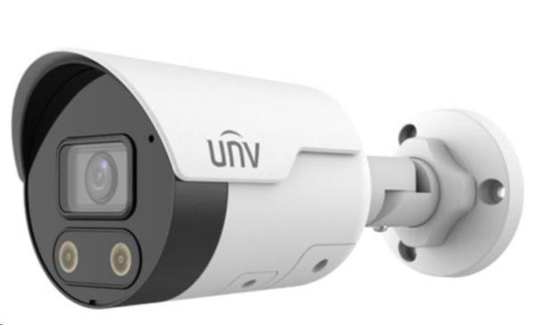 UNIVIEW IP kamera 3820x2160 (4K UHD), až 20 sn/s, H.265, obj. 2,8 (112,4°), PoE, Mic,Repro, IR 30m, WDR 120dB, ROI, koridor formát