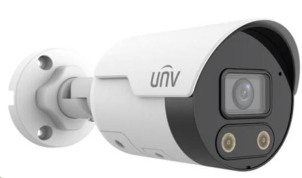 UNIVIEW IP kamera 3820x2160 (4K UHD), až 20 sn/s, H.265, obj. 2,8 (112,4°), PoE, Mic,Repro, IR 30m, WDR 120dB, ROI, koridor formát2