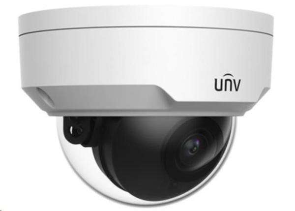 UNIVIEW IP kamera 2688x1520 (4 Mpix), až 25 sn/s, H.265, obj. 2,8 mm (101,1°), PoE, DI/DO, audio, Smart IR 30m, WDR 120dB1