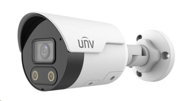 UNIVIEW IP kamera 2688x1520 (4 Mpix), až 25 sn/s, H.265, obj. 2,8 (101,1°), PoE, Mic, IR 30m, WDR 120dB, ROI, koridor formát, 3DNR