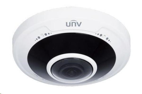 Uniview IPC815SB-ADF14K-I0, 5Mpix, H.265, zv.1.4 mm (180°), IR 10 m, DI/DO, audio, Mic, IP66 antivandal, rybie oko