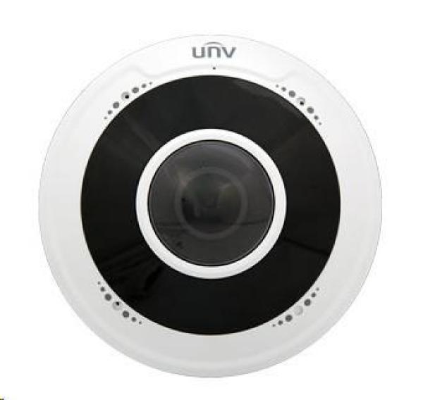 Uniview IPC815SB-ADF14K-I0,  5Mpix,  H.265,  zv.1.4 mm (180°),  IR 10 m,  DI/ DO,  audio,  Mic,  IP66 antivandal,  rybie oko1