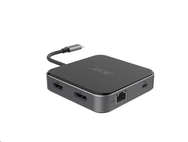 Kľúč ACER 7v1 typu C: 3 x USB3.0,  1 x HDMI,  1 x pd typu C,  1 x čítačka sd kariet,  1 x čítačka tf kariet0