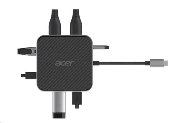 Kľúč ACER 7v1 typu C: 3 x USB3.0,  1 x HDMI,  1 x pd typu C,  1 x čítačka sd kariet,  1 x čítačka tf kariet1
