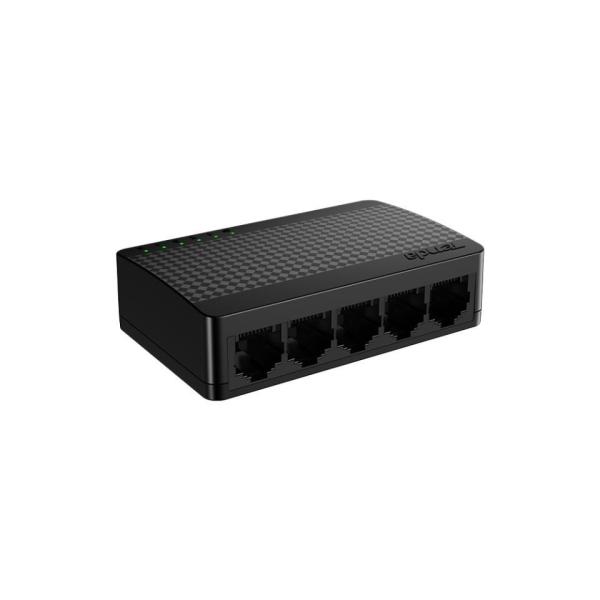 Tenda SG105M 5-portový Gigabit Ethernet Switch,  10/ 100/ 1000Mbps,  Plast,  Desktop0