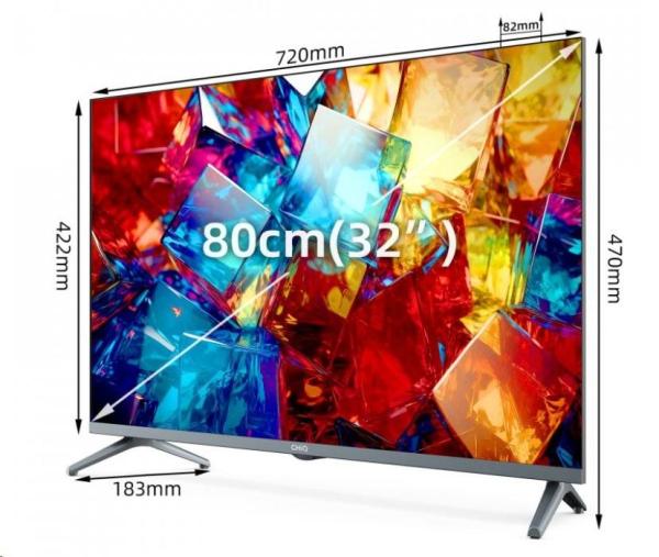 CHiQ  FHD QLED TV 32" L32QM8T Google TV záruka 2+2 roky6