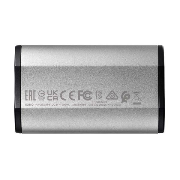 ADATA External SSD 4TB SD810 USB 3.2 USB-C, Stříbrná2