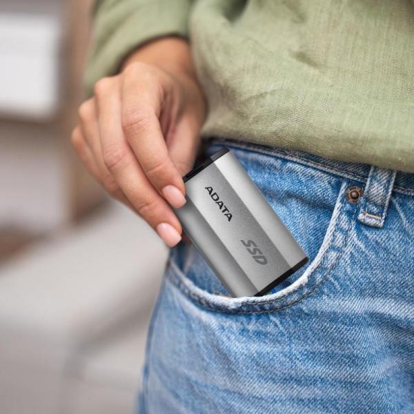 ADATA External SSD 4TB SD810 USB 3.2 USB-C, Stříbrná6