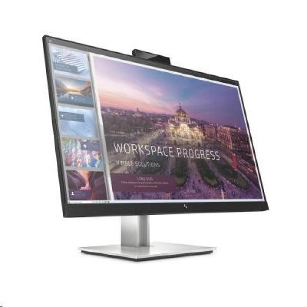 HP LCD ED E24d G4 Docking Monitor 23, 8", 1920x1080, IPS w/ LED, 250, 1000:1,  5ms, DP 1.2, HDMI,  4xUSB3, USB-C 100W, webcam2